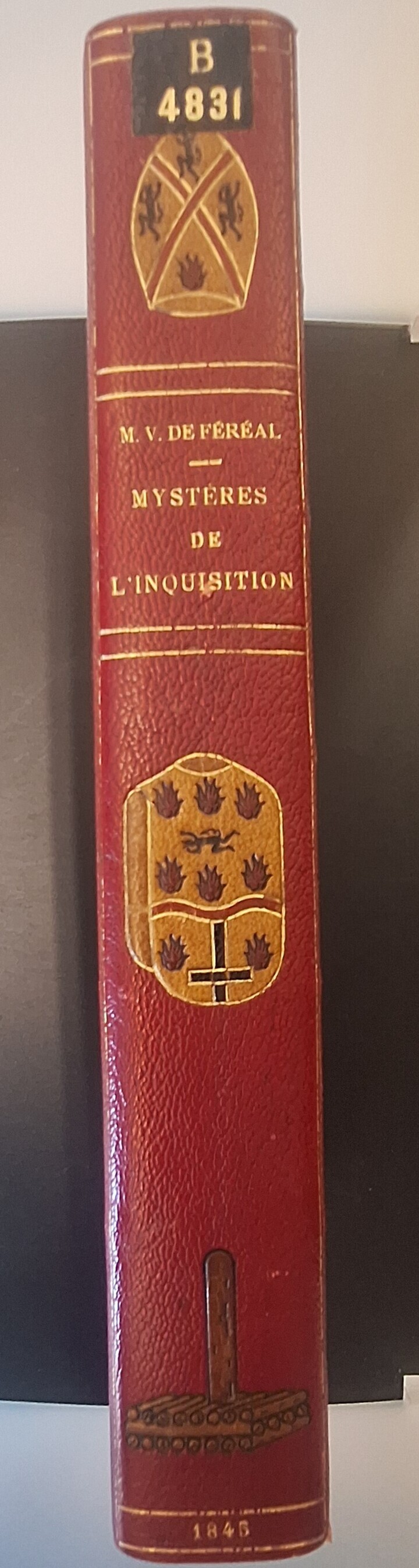 Fotografie des Buchrückens 